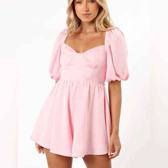 Petal & Pup Pink Mini Dress - Picture 1 of 7